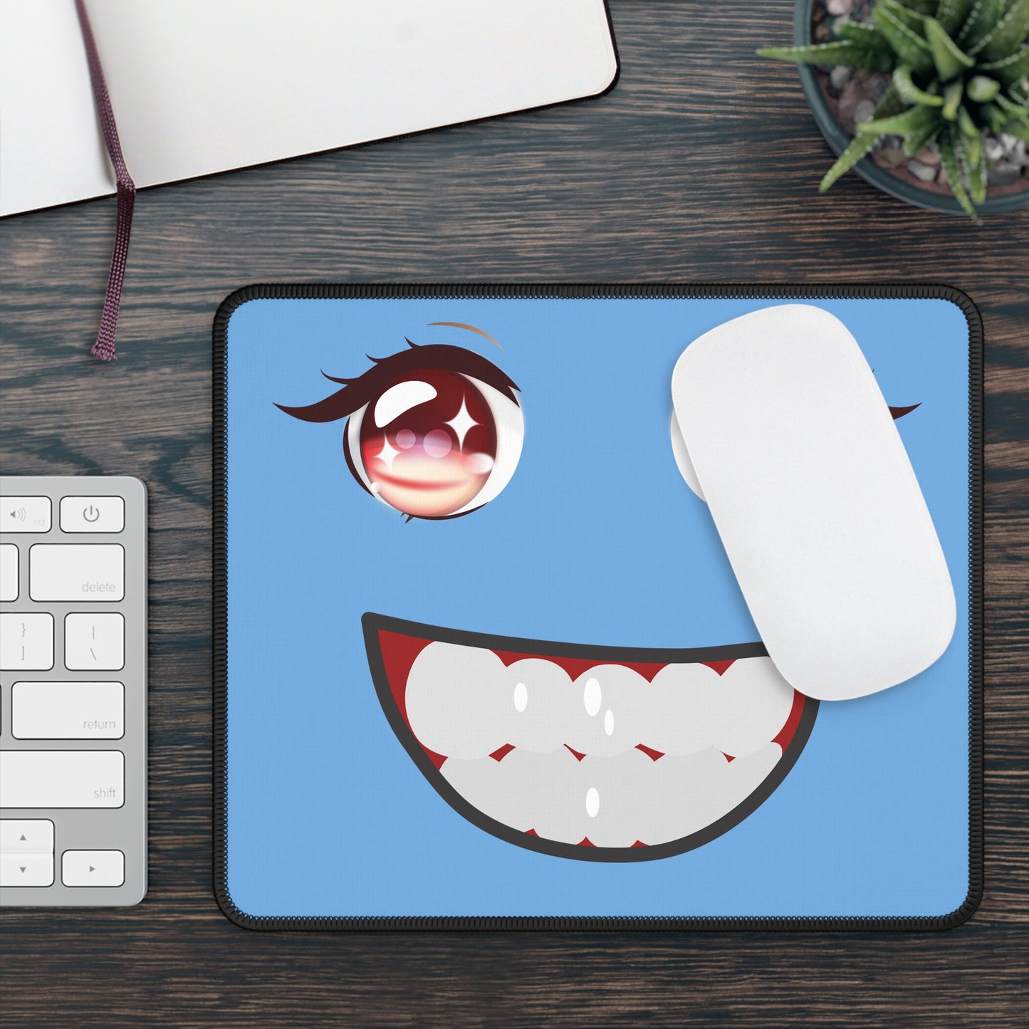 Anime Face Mouse Pad – Playful Desk Energy
