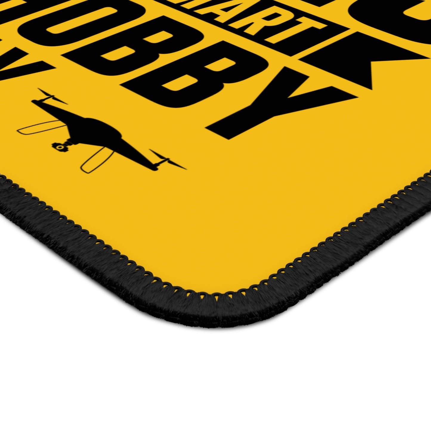 Smart Hobby Warning 9x7 Neoprene Desk Mat – Drone IQ Mouse Pad