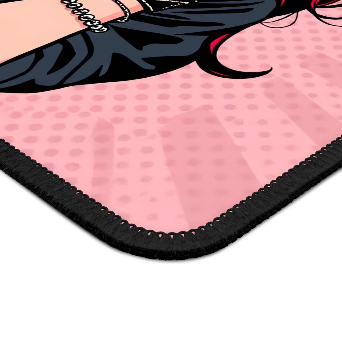 Tokyo Pulse 9x7 Neoprene Desk Mat – Pop-Art Character Mouse Pad