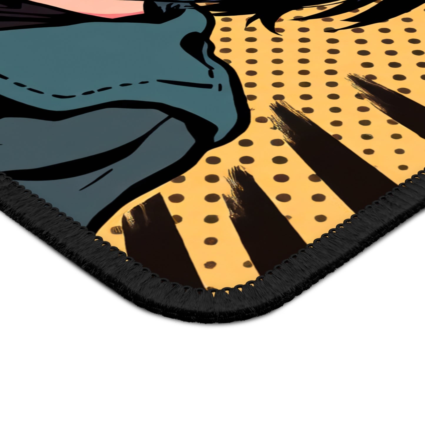 Tokyo Pulse 9x7 Neoprene Desk Mat – Pop-Art Character Mouse Pad