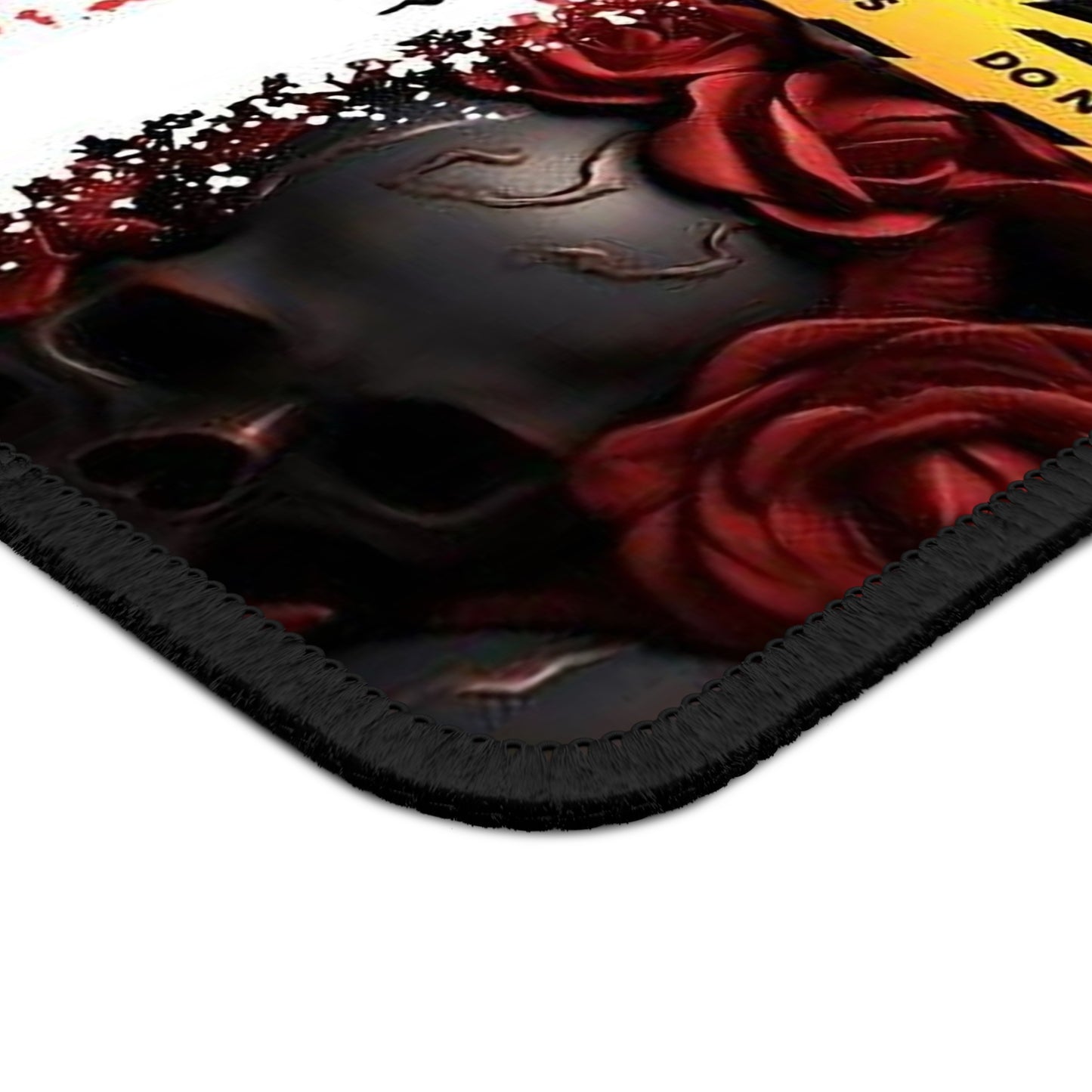 Attempted Murder Mouse Pad – Gothic Crime Scene Desk Mat