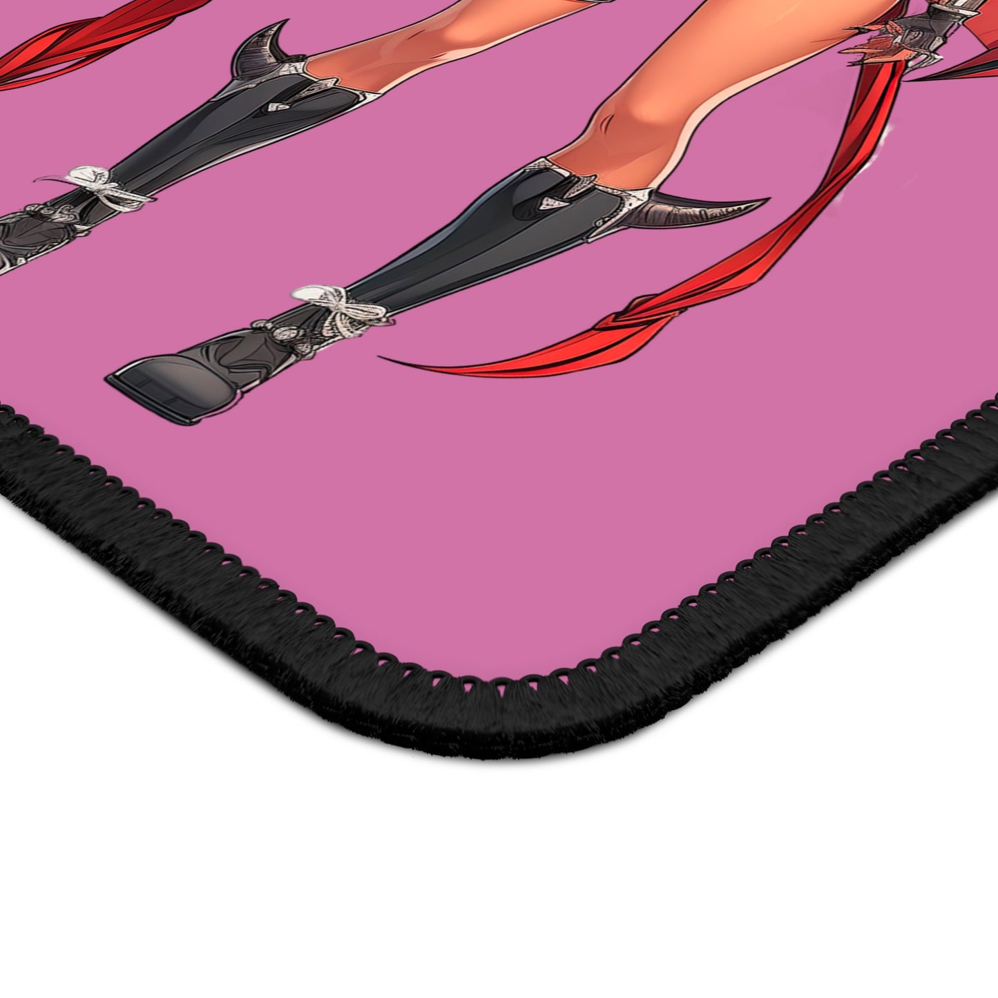 Demon Girl Anime Gaming Mouse Pad – 9x7 Neoprene Mouse Pad with Succubus Character Art for Gamers and Otaku Desk Setups