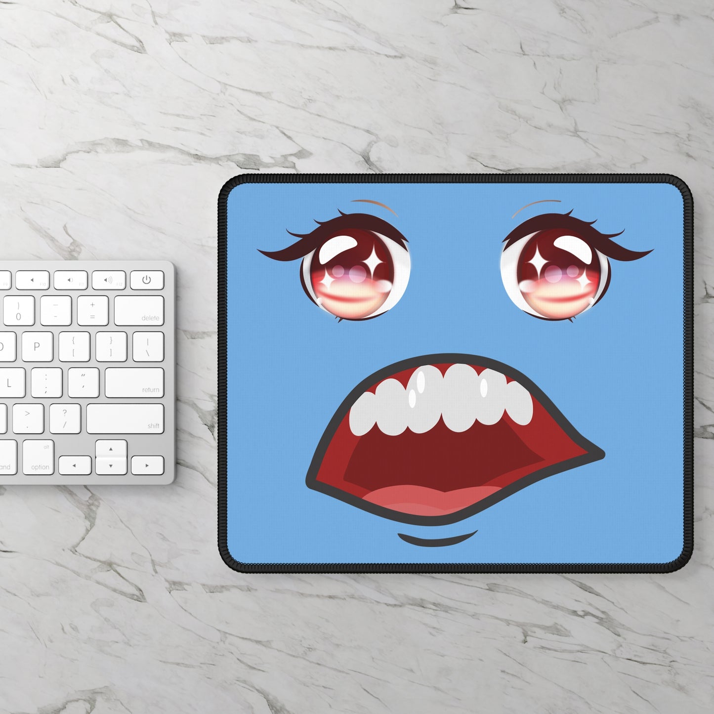 Anime Face Mouse Pad – Playful Desk Energy