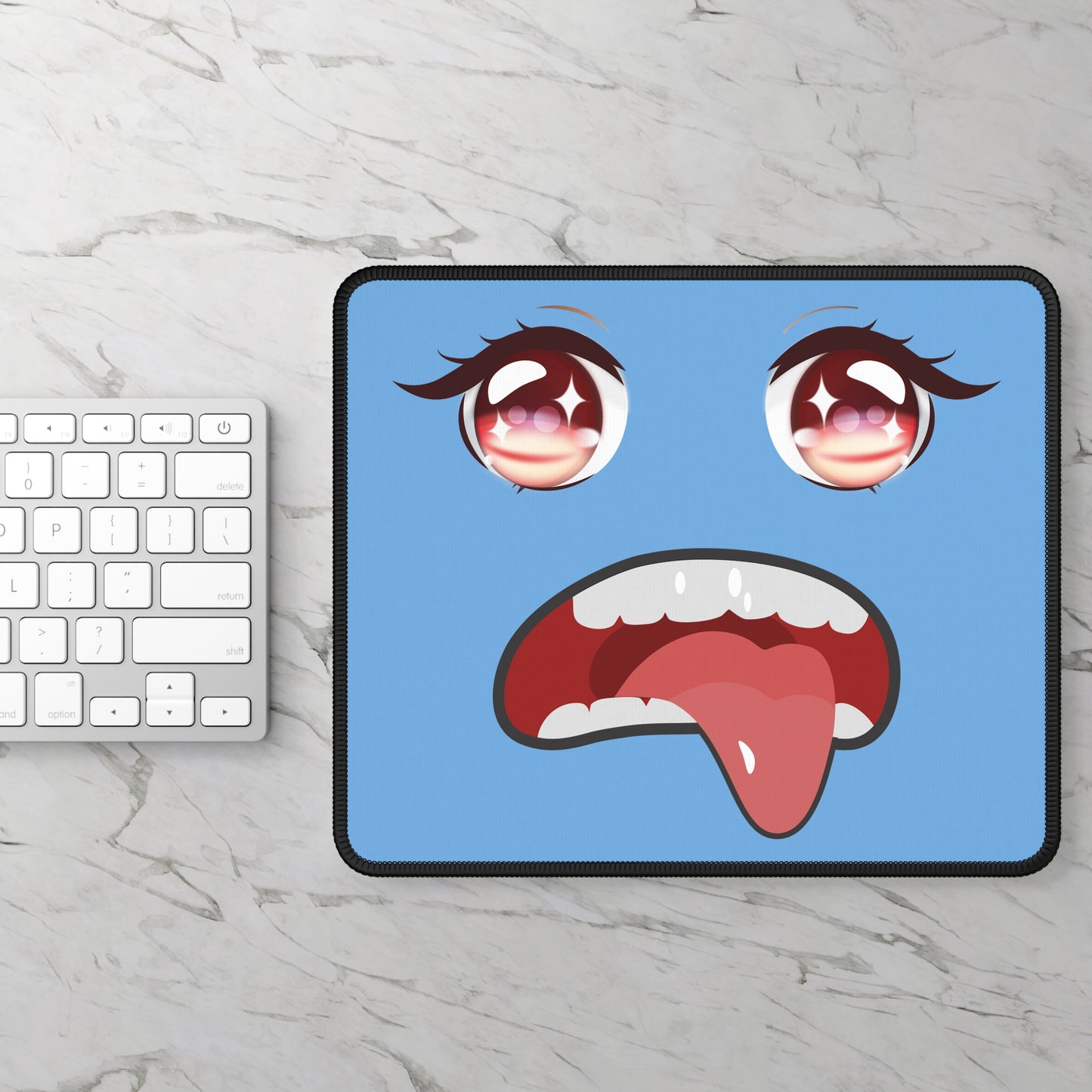 Anime Face Mouse Pad – Playful Desk Energy