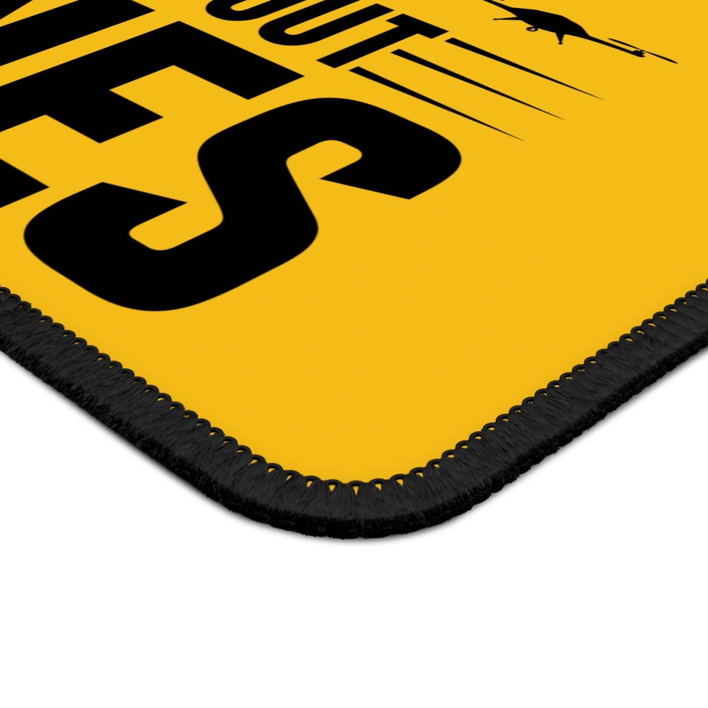 Drone Talk Warning 9x7 Neoprene Desk Mat – Certified Chatter Mouse Pad