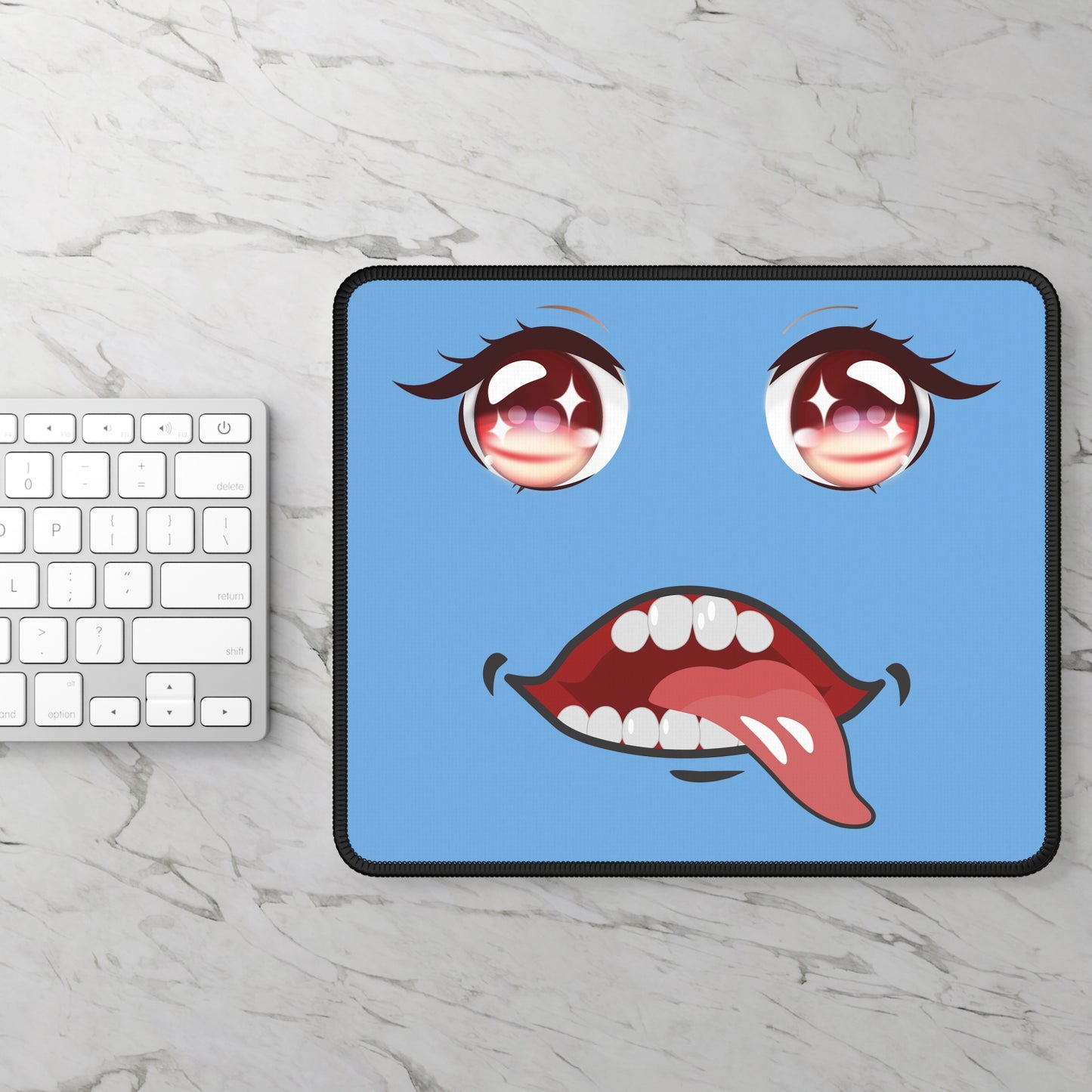 Anime Face Mouse Pad – Playful Desk Energy