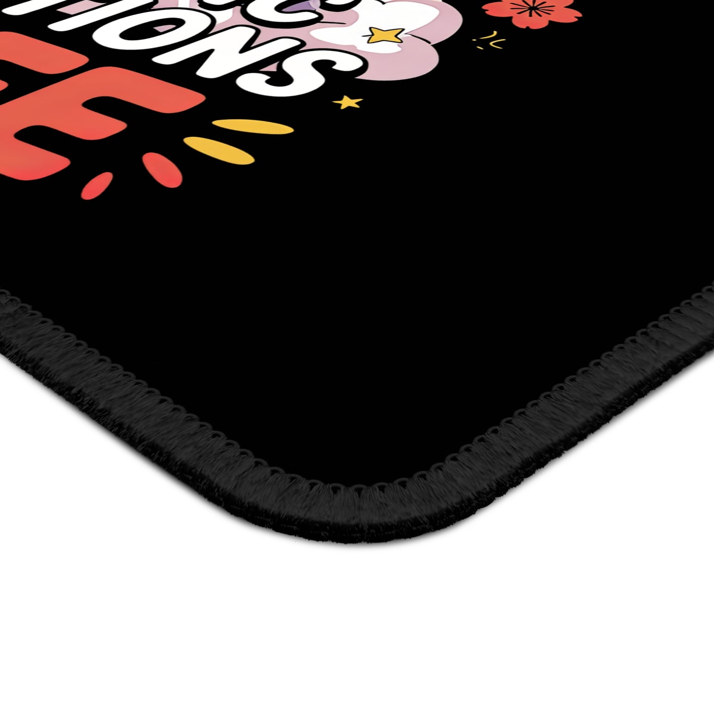 Anime Gave Me Unrealistic Expectations of Life 9x7 Neoprene Desk Mat – Emotional Otaku Mouse Pad