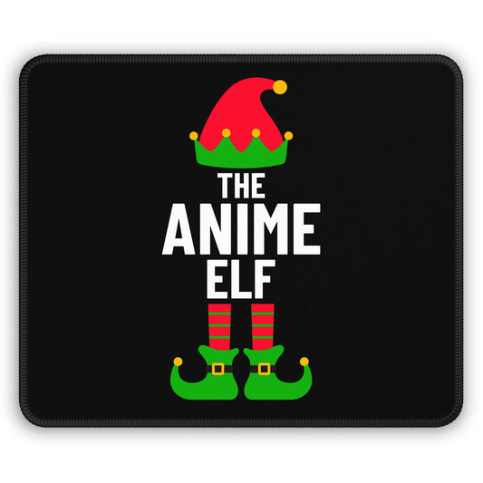 The Anime Elf 9x7 Neoprene Desk Mat – Christmas Cosplay Mouse Pad for Otaku Elves