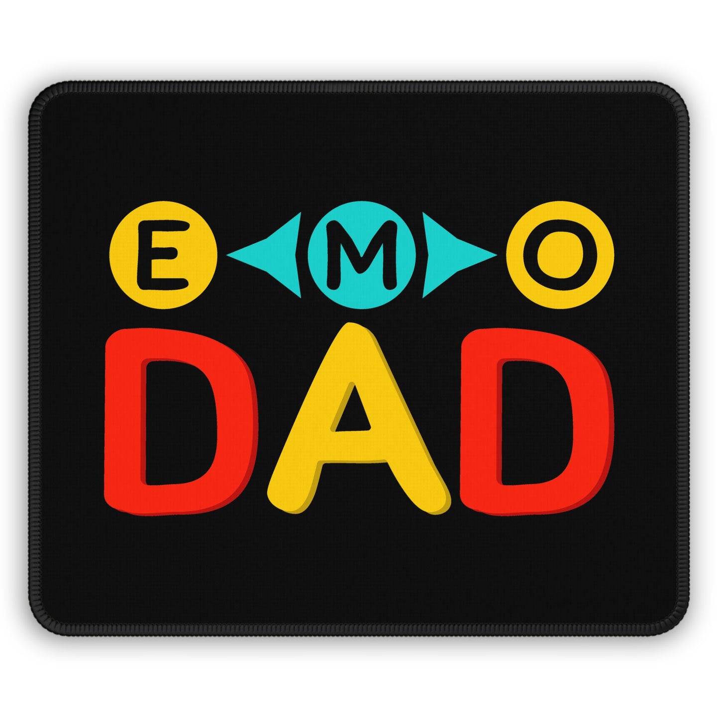 EMO DAD 9x7 Neoprene Desk Mat – Neon Sadcore Mouse Pad