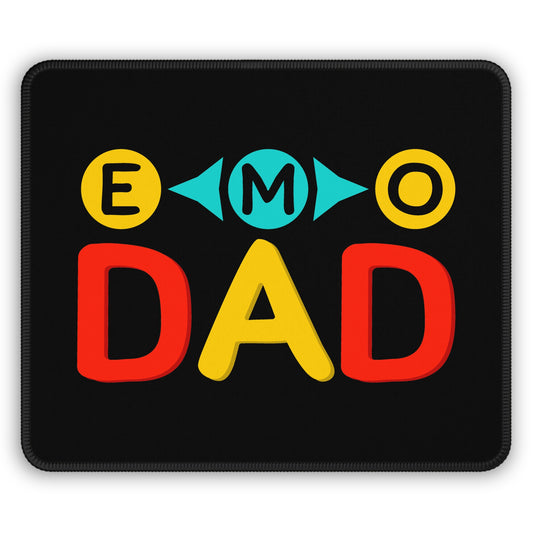 EMO DAD 9x7 Neoprene Desk Mat – Neon Sadcore Mouse Pad