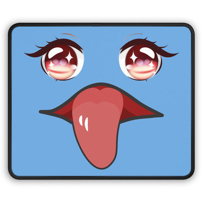 Anime Tongue Out Mouse Pad – Playful Desk Energy