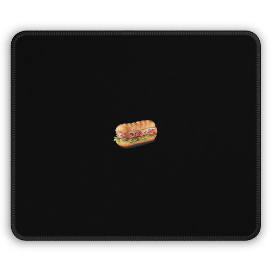 Sub Sandwich Gaming Mouse Pad – 9x7 Neoprene Desk Mat with Funny Food Design for Gamers and Office Setups