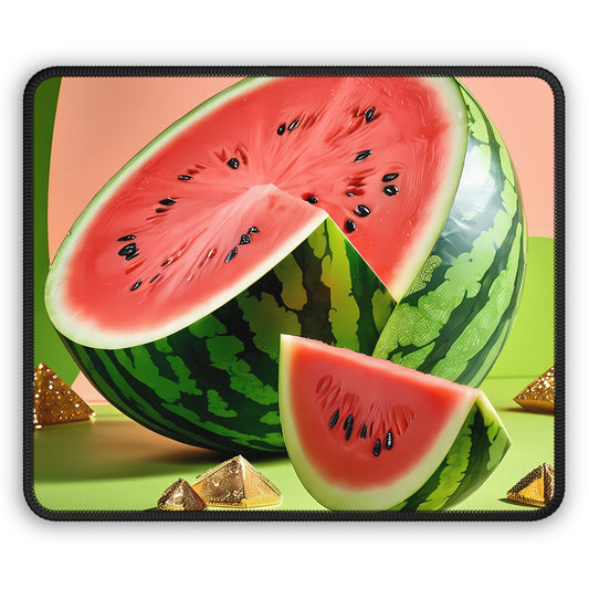 Watermelon Gold 9x7 Neoprene Desk Mat – Juicy Geometry Mouse Pad