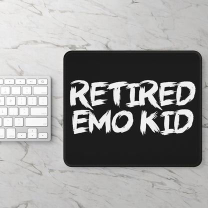 Retired Emo Kid 9x7 Neoprene Desk Mat – Sadcore Legacy Mouse Pad